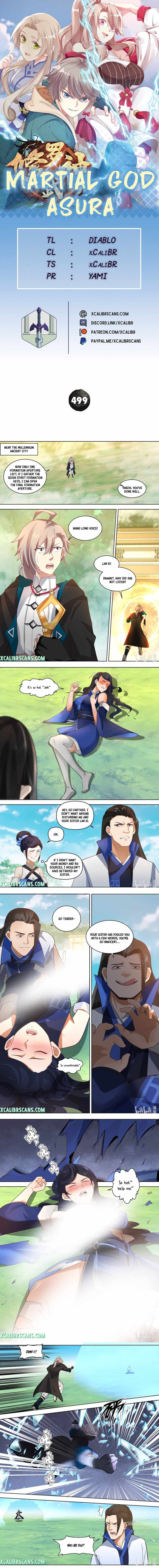 Martial God Asura chapter 499 page 1