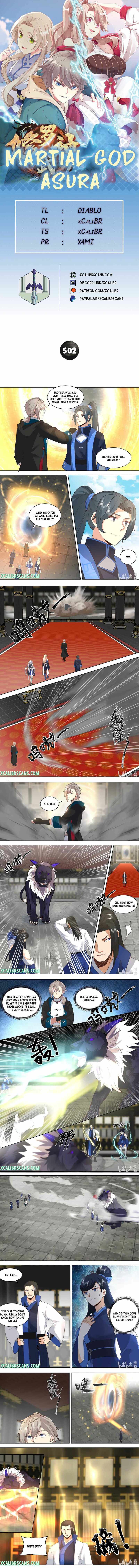 Martial God Asura chapter 502 page 1