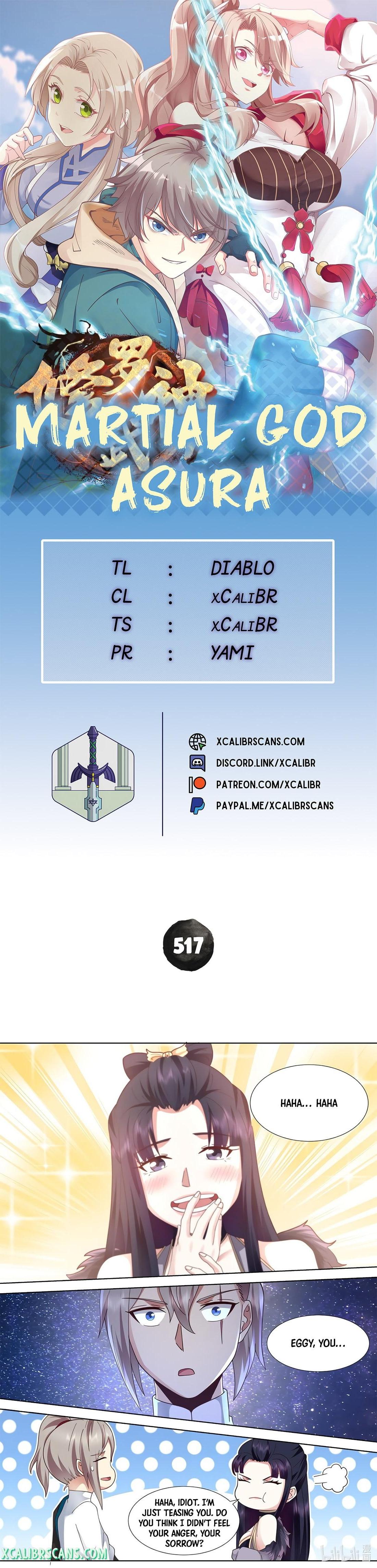Martial God Asura chapter 517 page 1