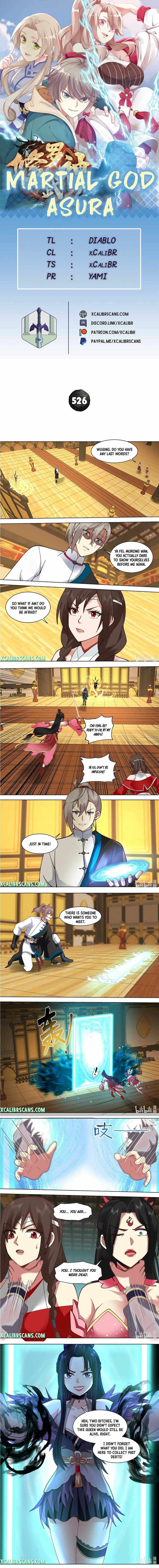 Martial God Asura chapter 526 page 1
