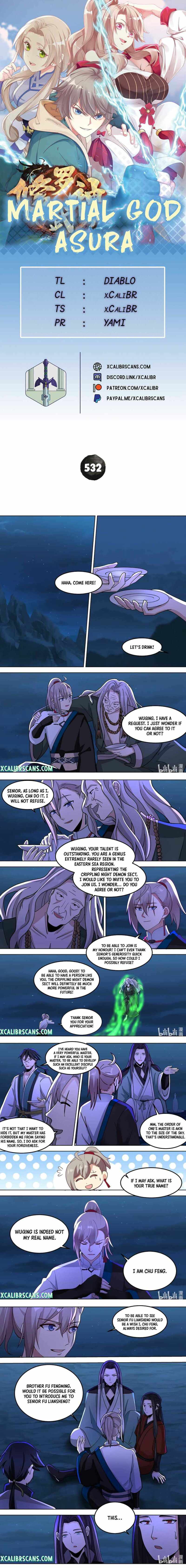 Martial God Asura chapter 532 page 1