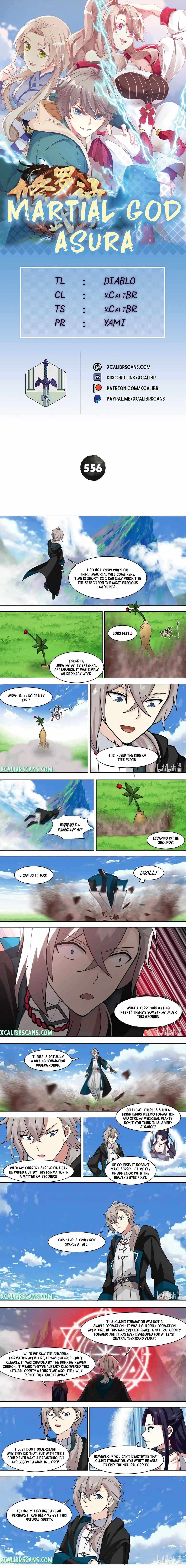 Martial God Asura chapter 556 page 1