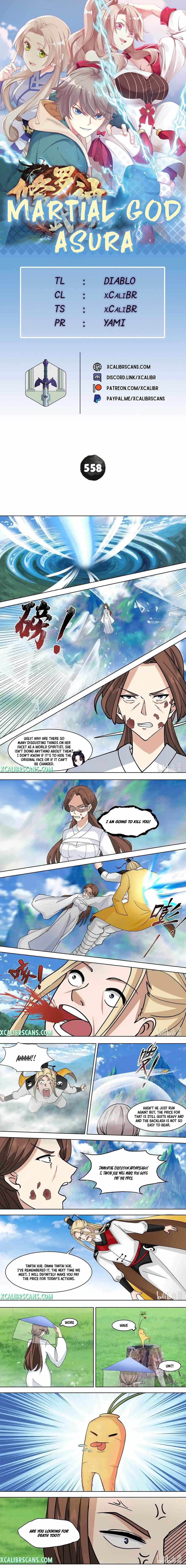 Martial God Asura chapter 558 page 1