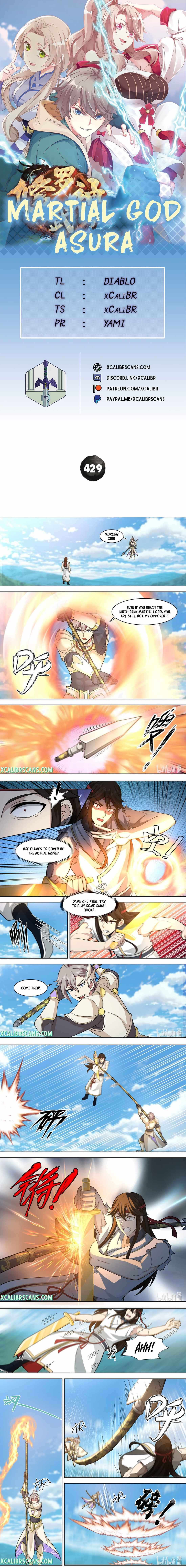 Martial God Asura chapter 572 page 1