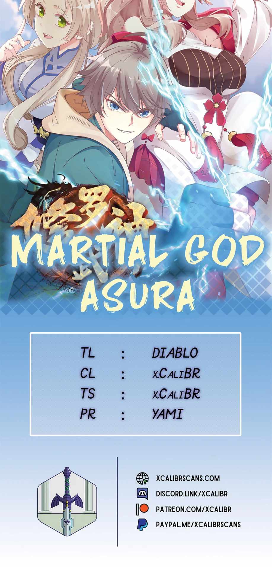 Martial God Asura chapter 587 page 1