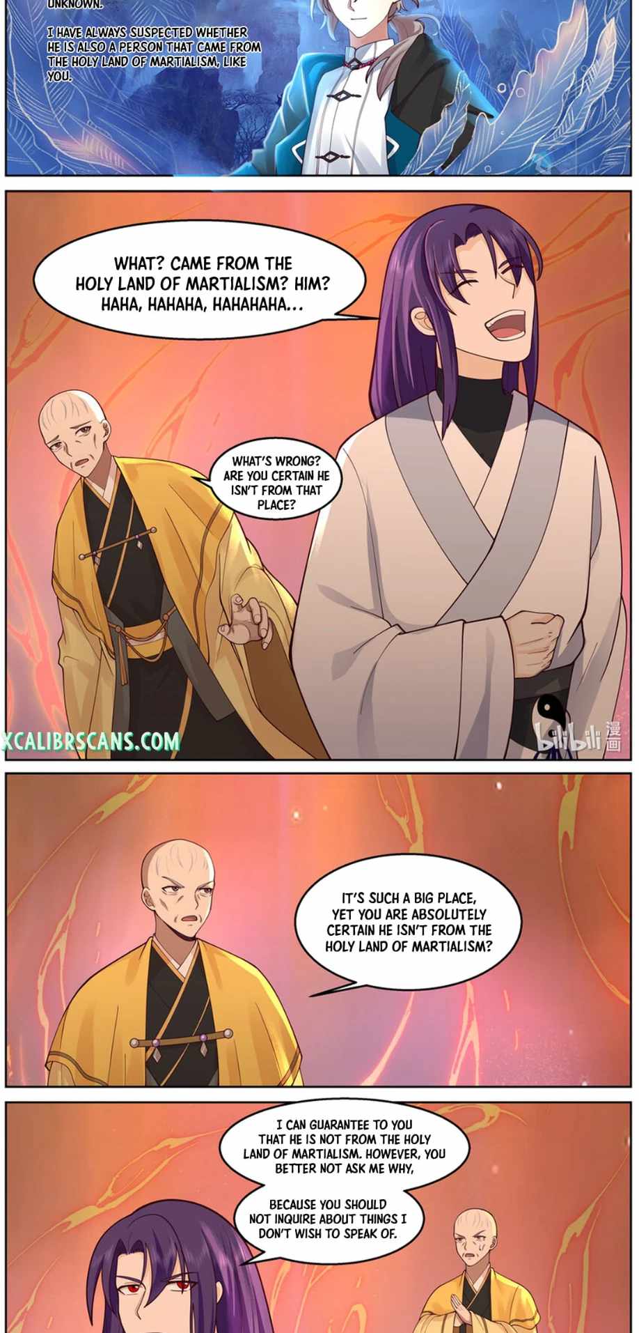 Martial God Asura chapter 587 page 3