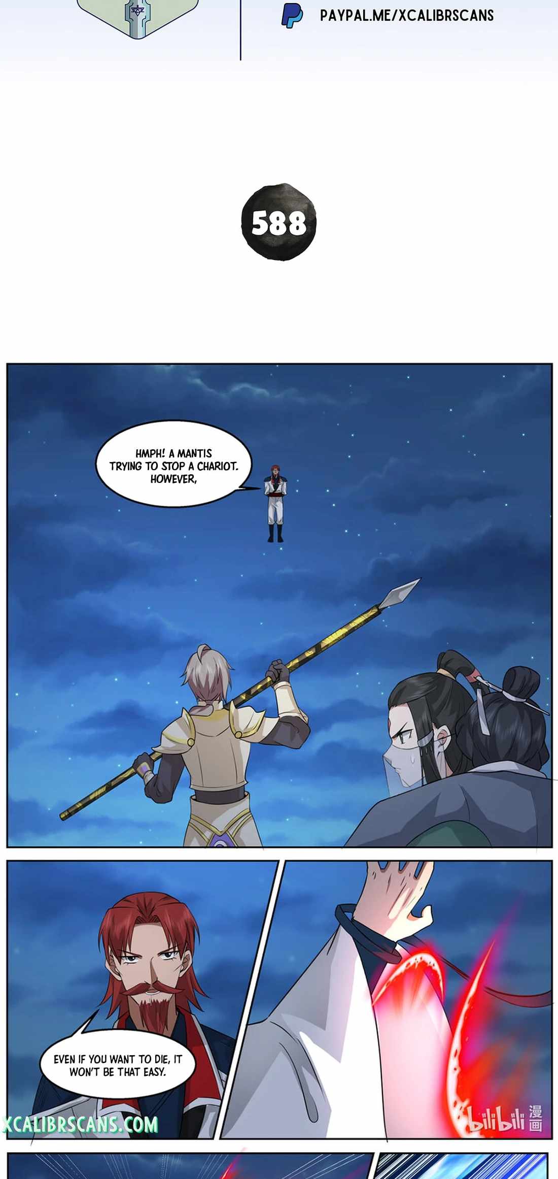 Martial God Asura chapter 588 page 2