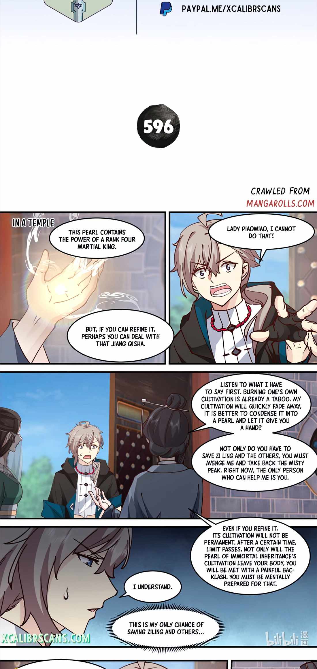 Martial God Asura chapter 596 page 2