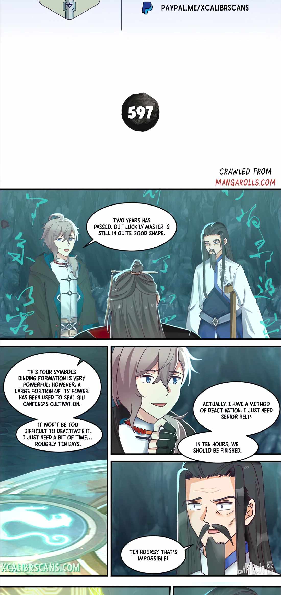 Martial God Asura chapter 597 page 2