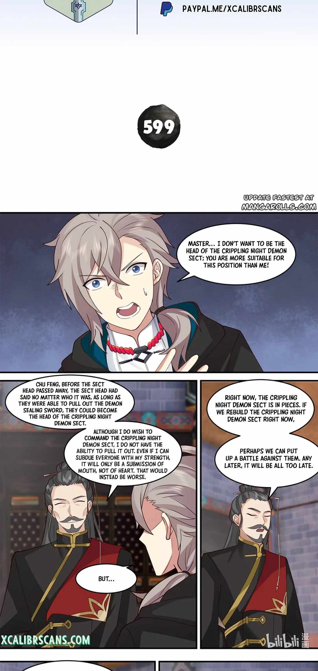 Martial God Asura chapter 599 page 2