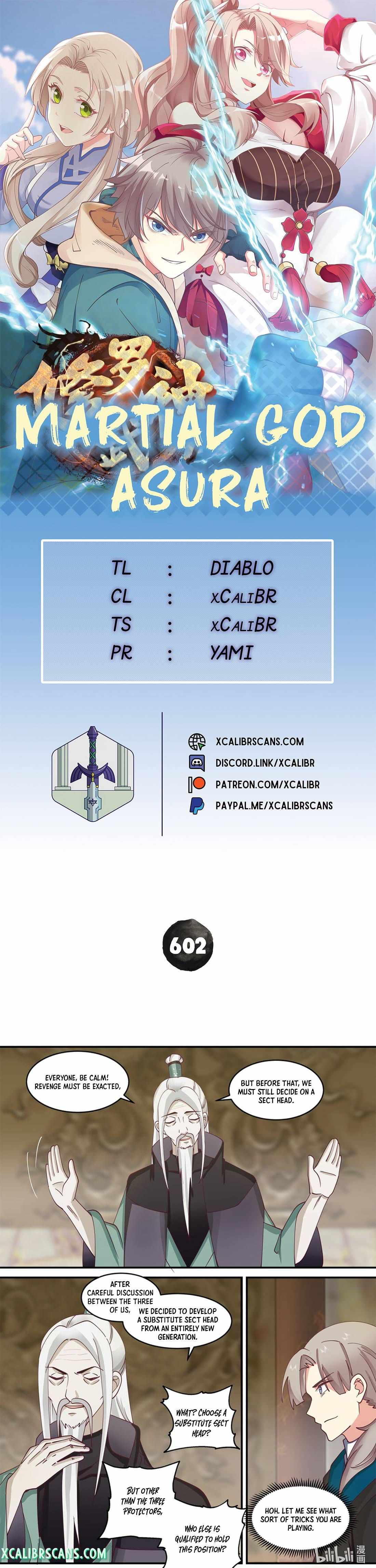 Martial God Asura chapter 602 page 1