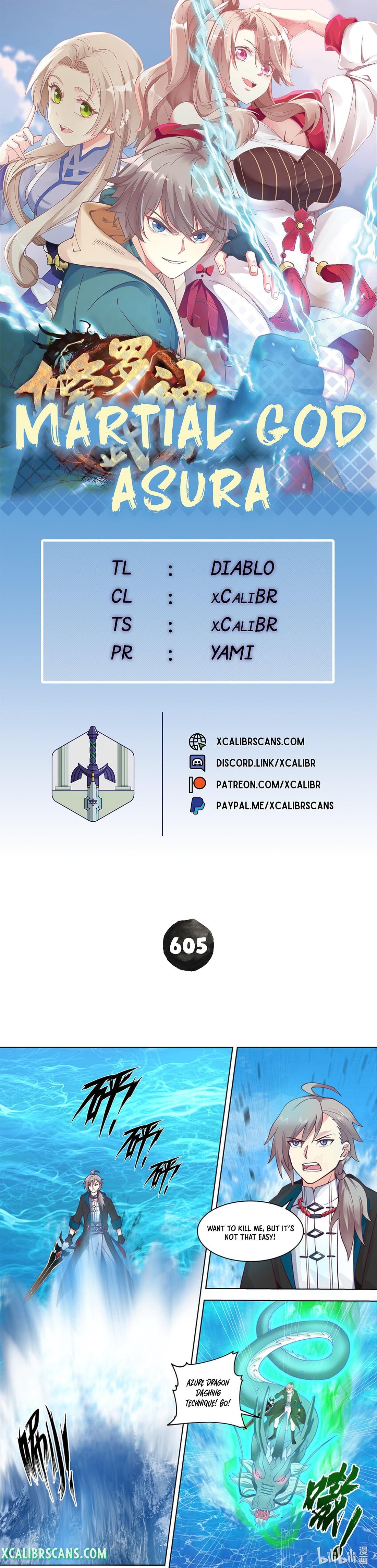 Martial God Asura chapter 605 page 1