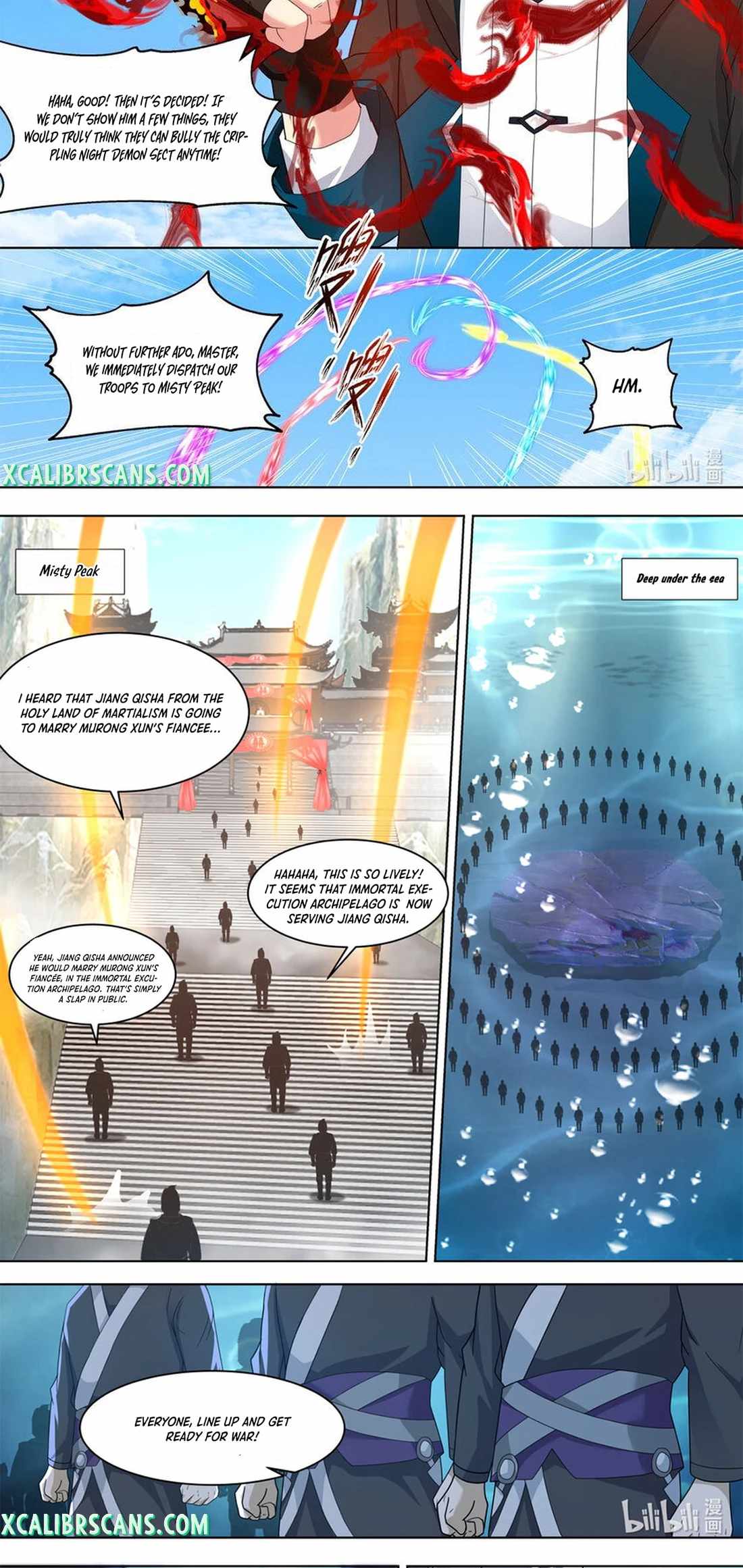 Martial God Asura chapter 608 page 6