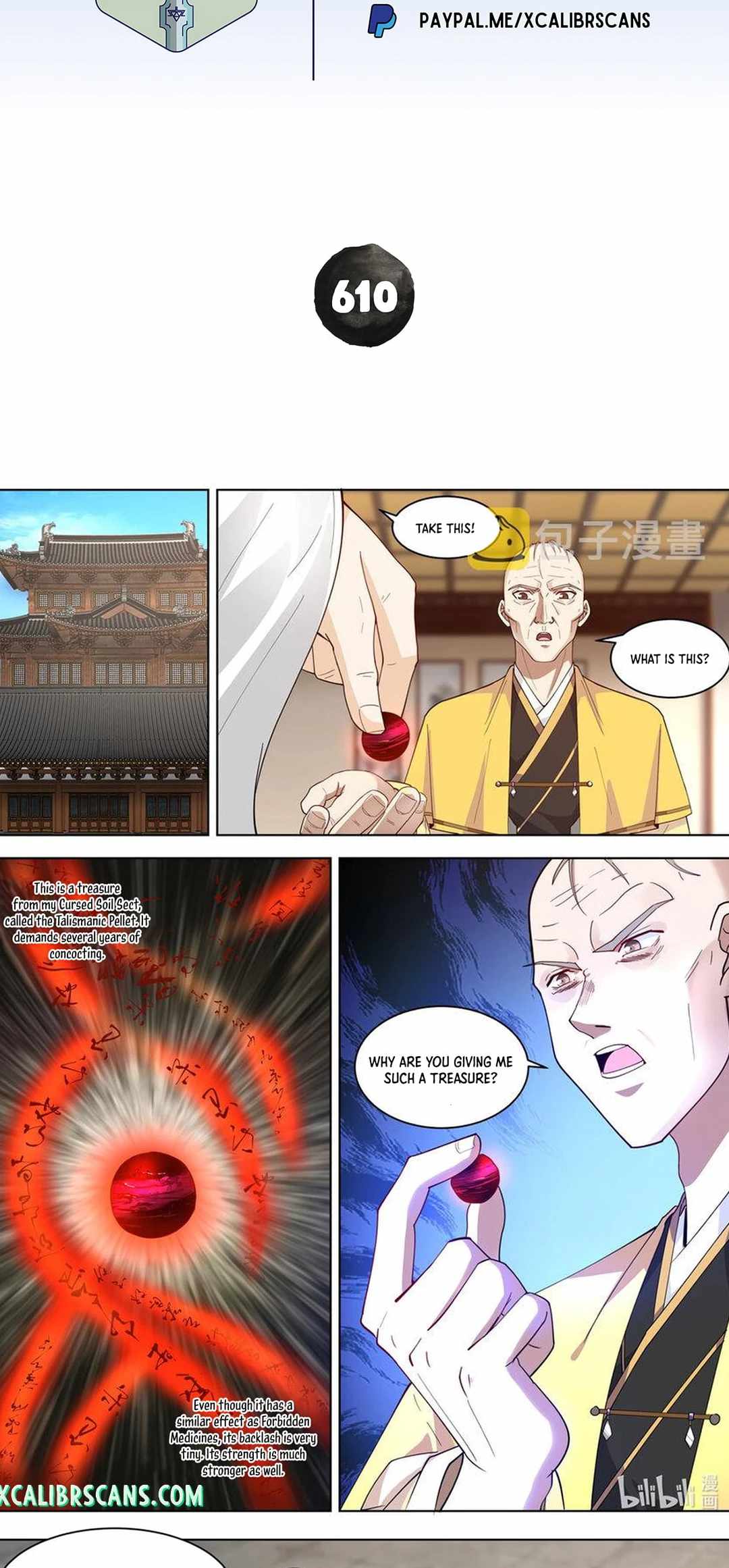 Martial God Asura chapter 610 page 2