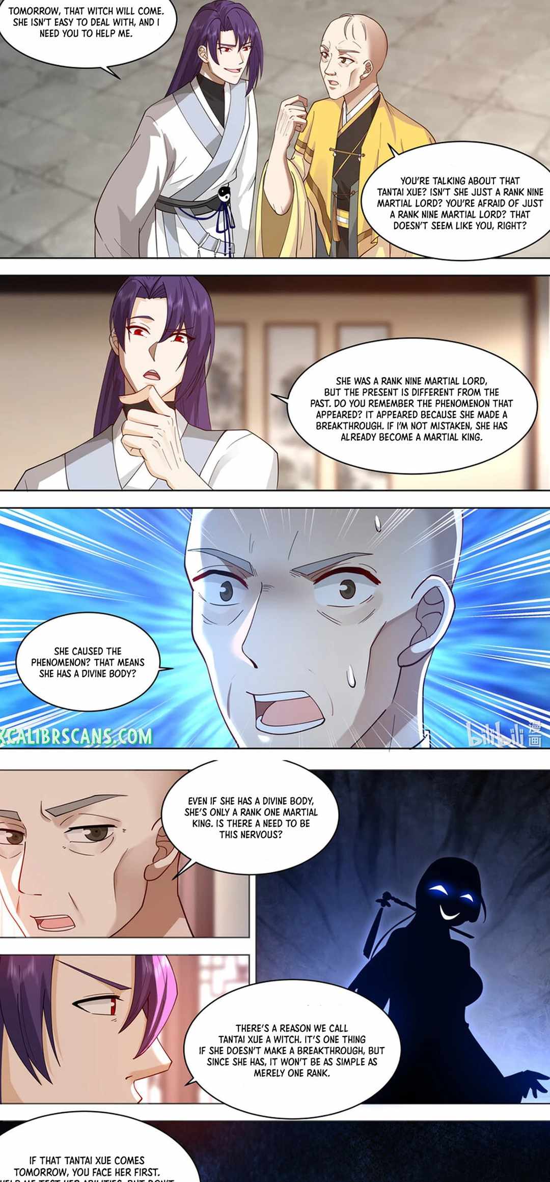 Martial God Asura chapter 610 page 3