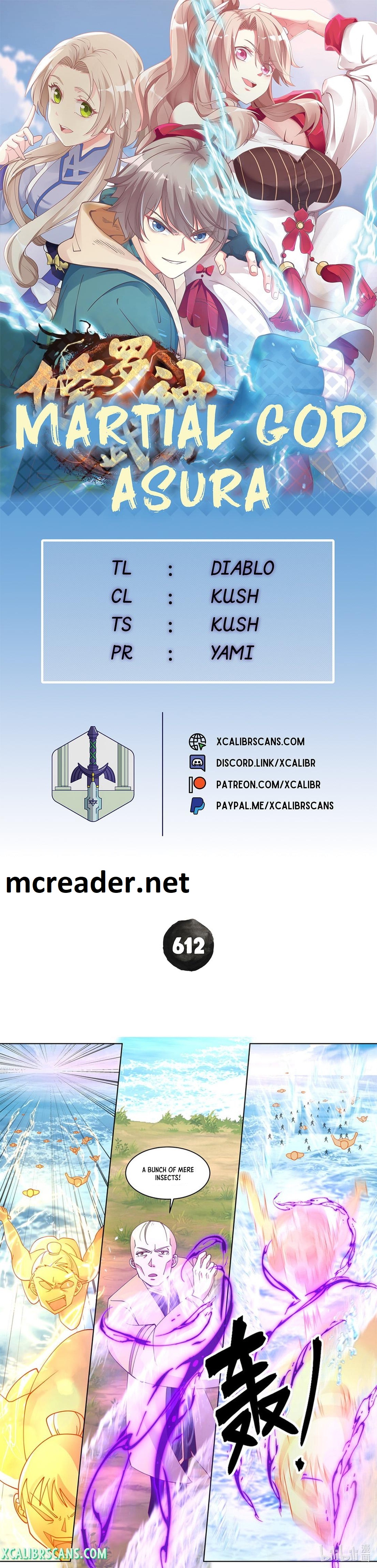 Martial God Asura chapter 612 page 1