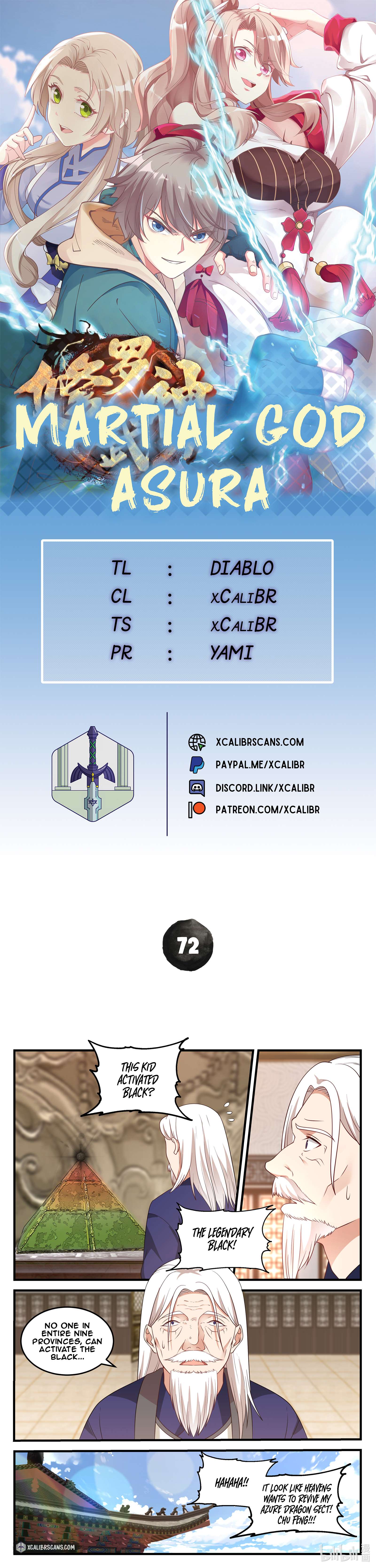 Martial God Asura chapter 72 page 1