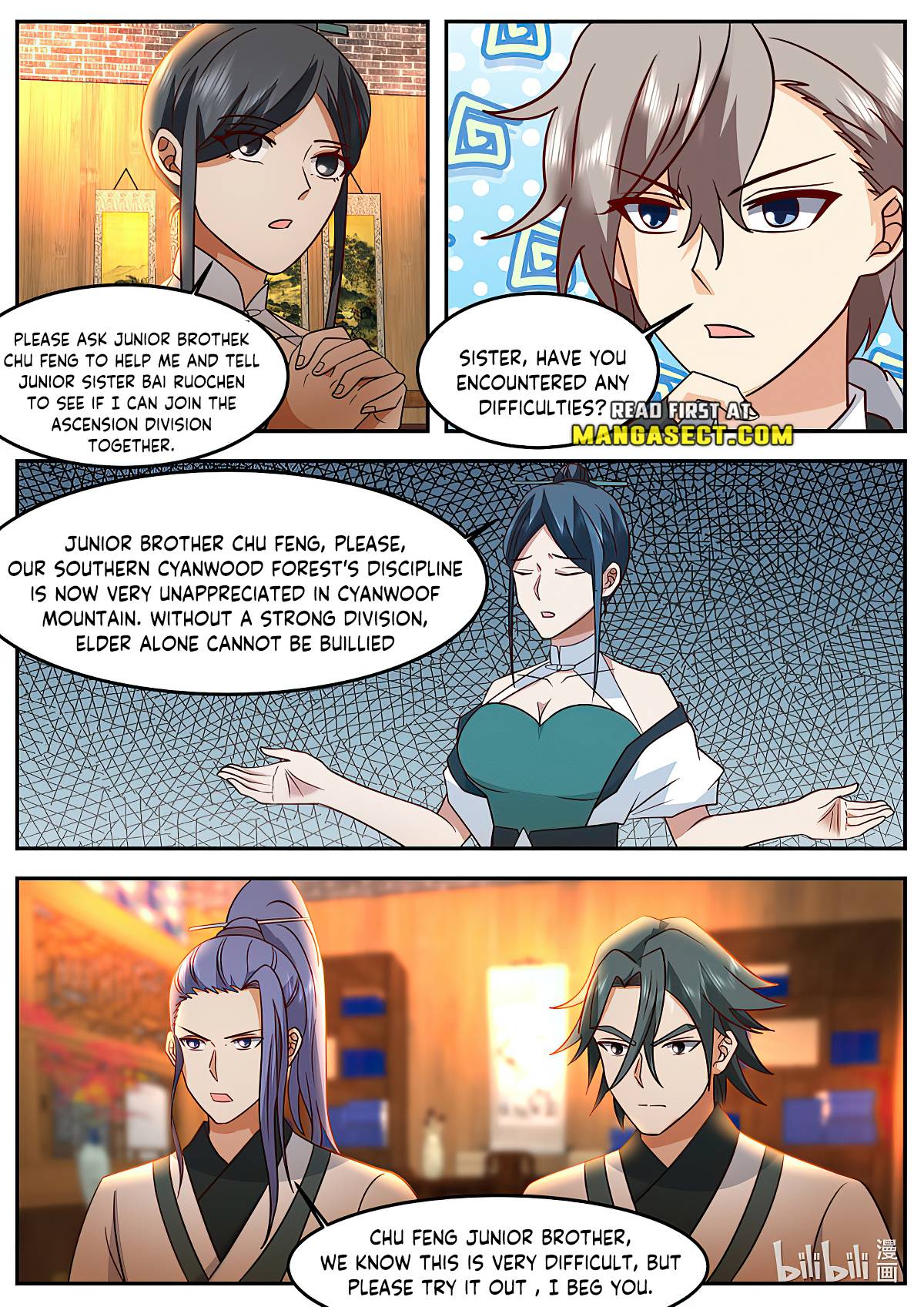 Martial God Asura chapter 724 page 4