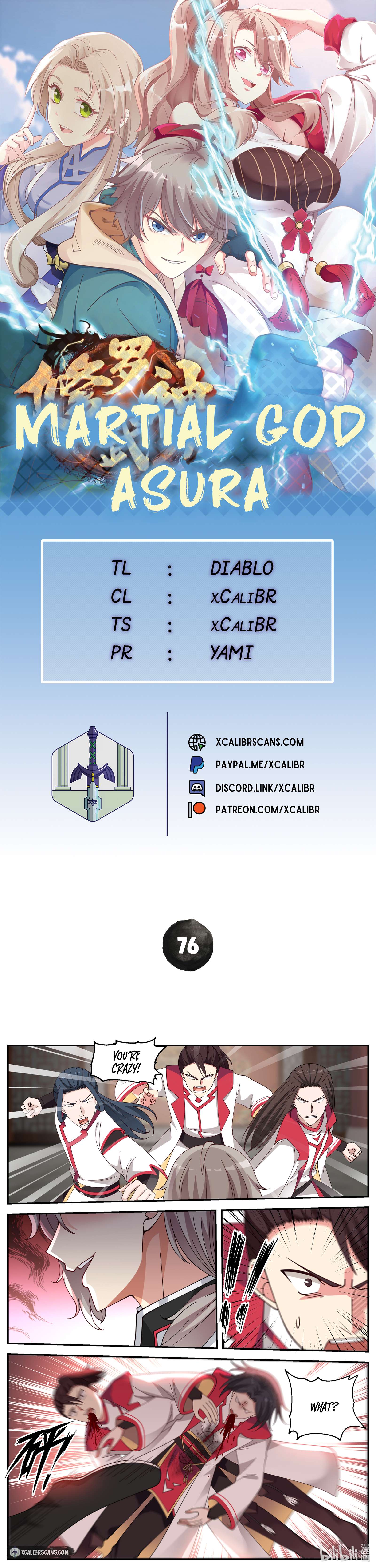Martial God Asura chapter 76 page 1
