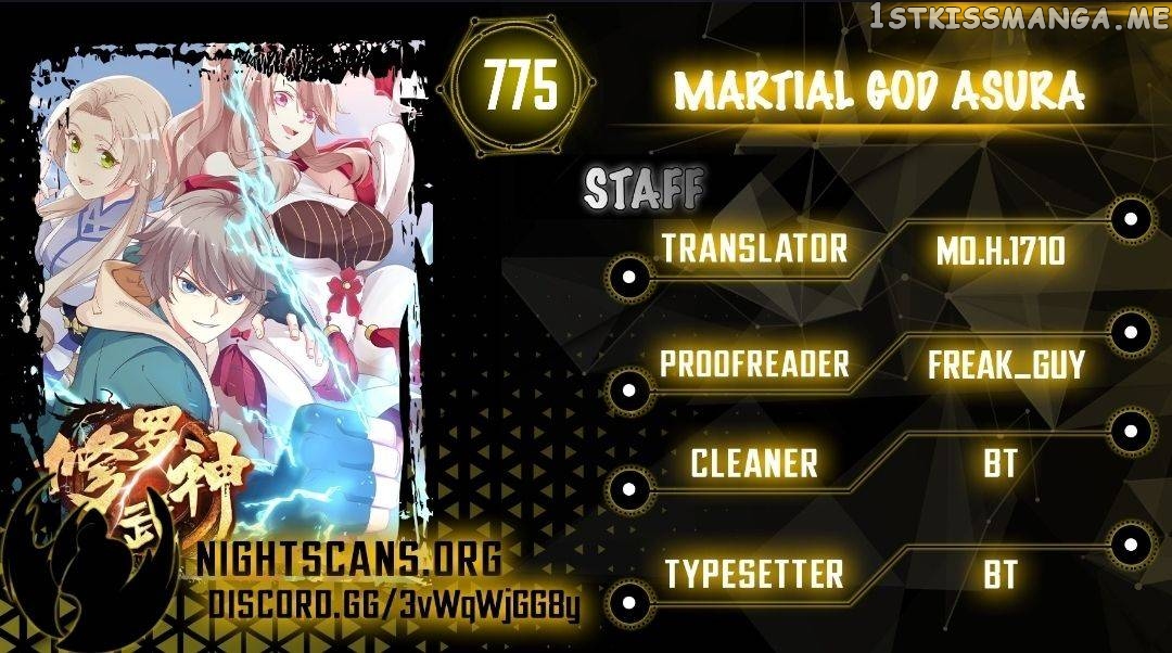 Martial God Asura chapter 775 page 1
