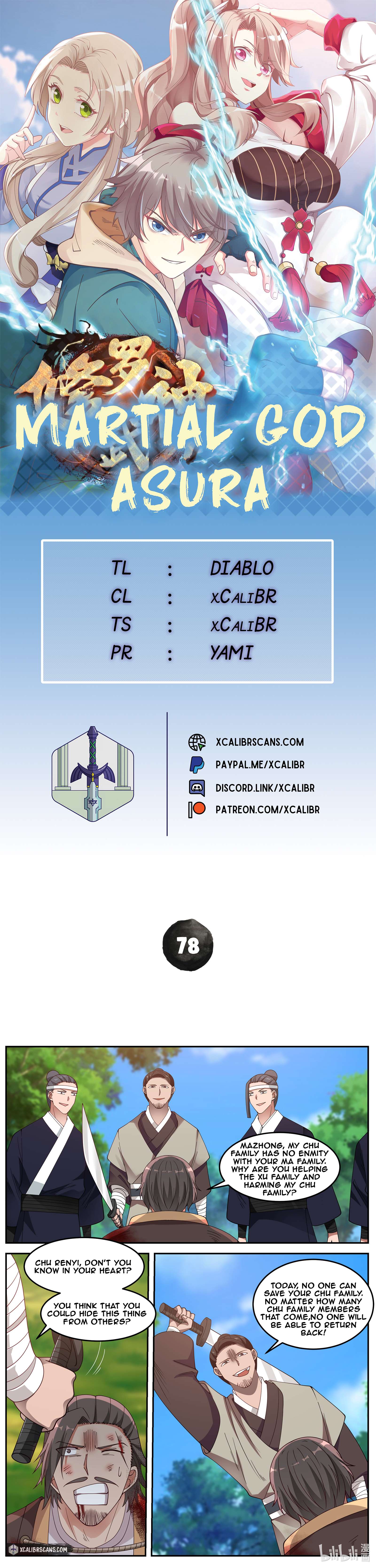 Martial God Asura chapter 78 page 1