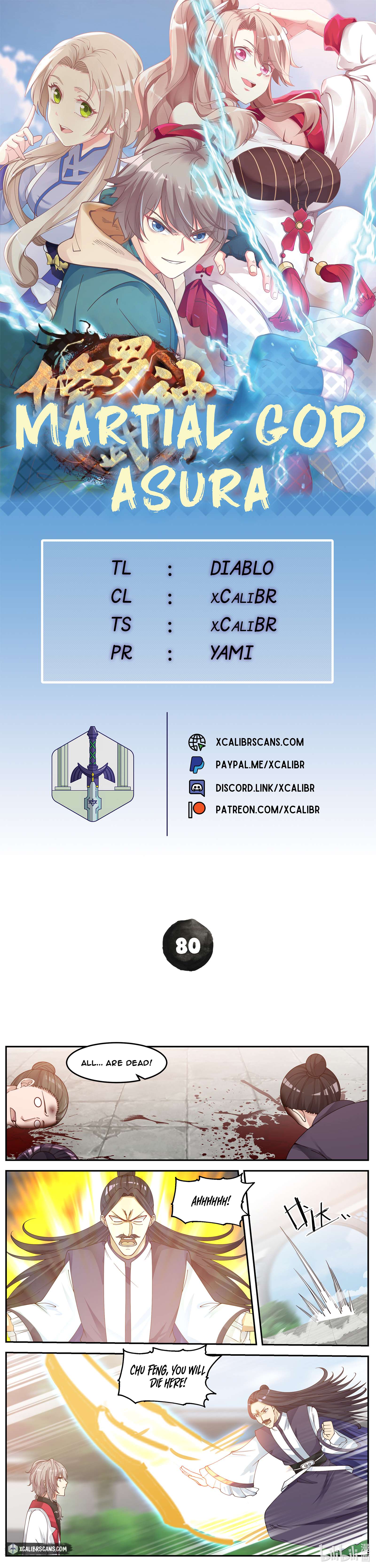 Martial God Asura chapter 80 page 1