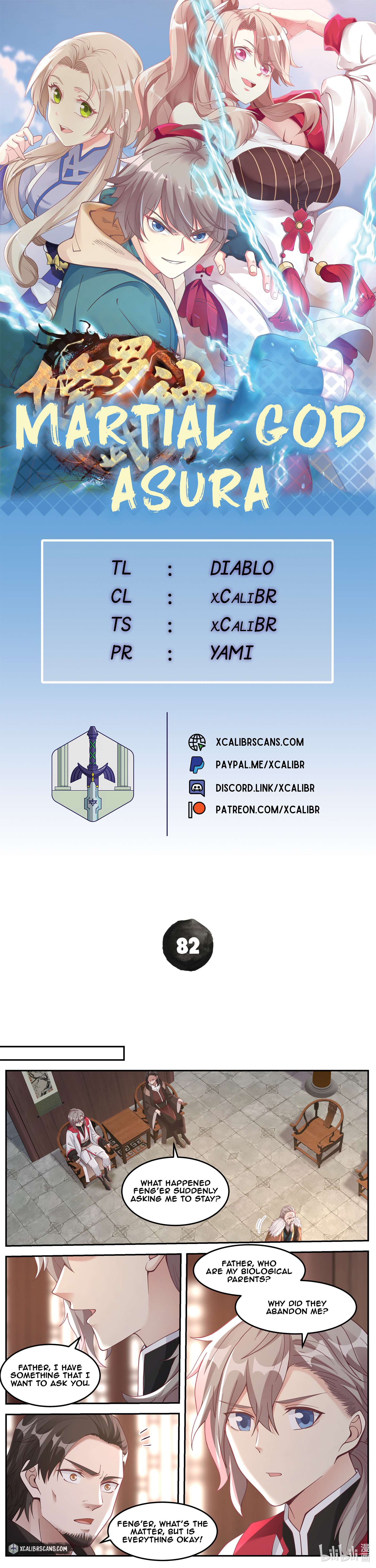 Martial God Asura chapter 82 page 1
