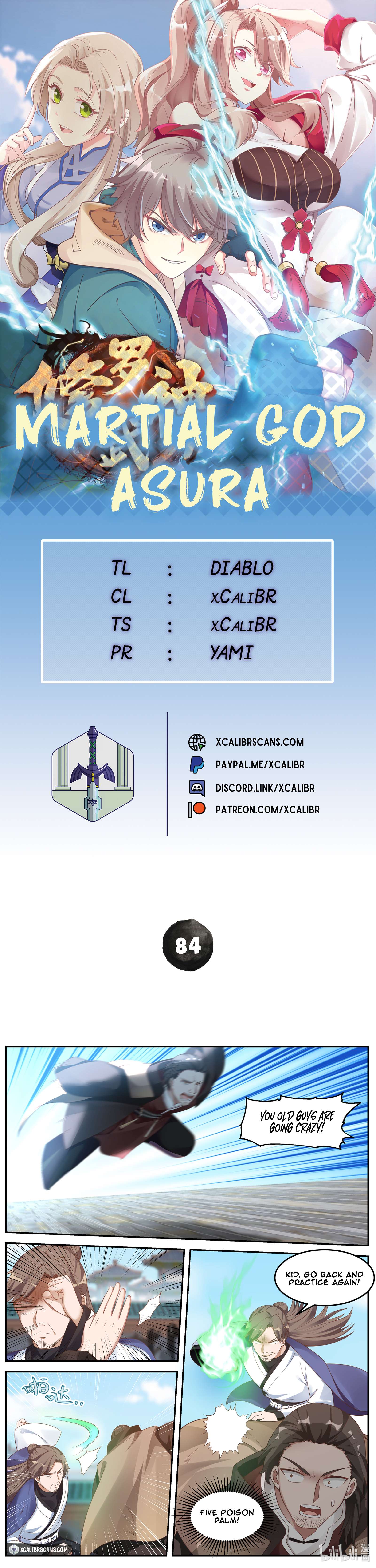 Martial God Asura chapter 84 page 1