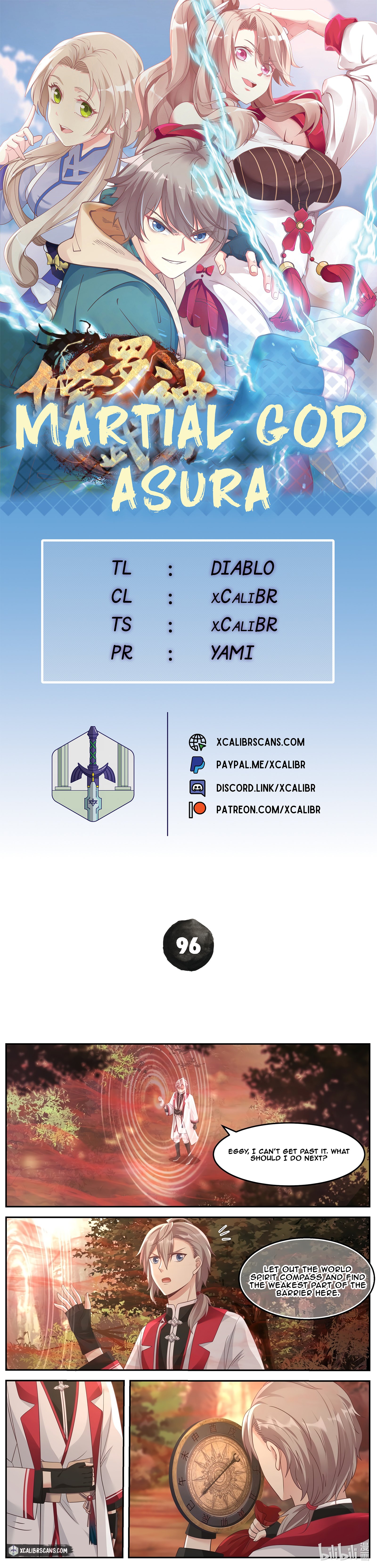 Martial God Asura chapter 96 page 1