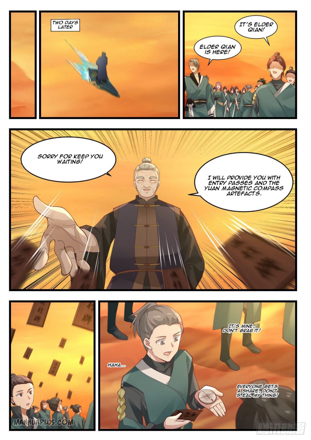 Martial Peak chapter 1073 page 10