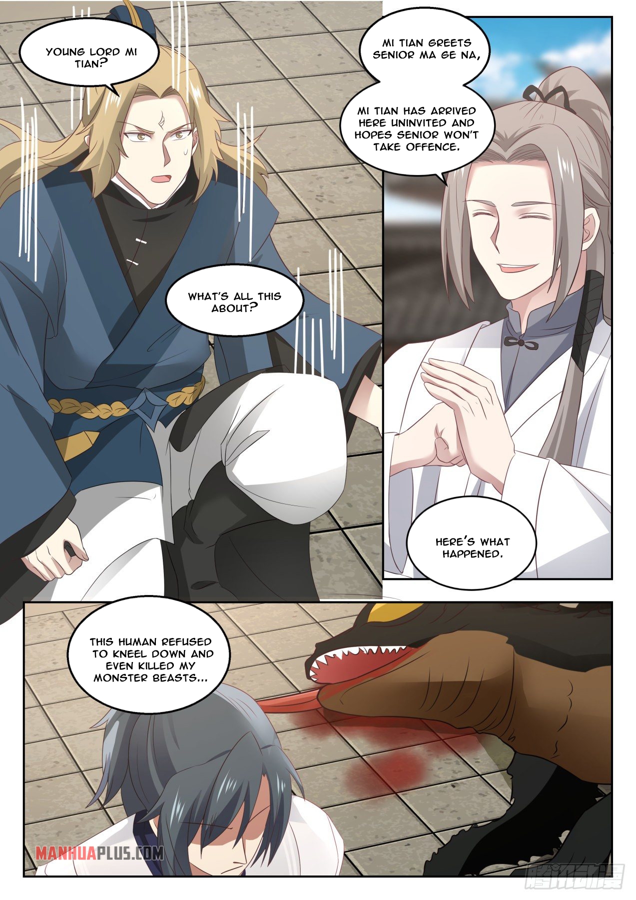 Martial Peak chapter 1374 page 3