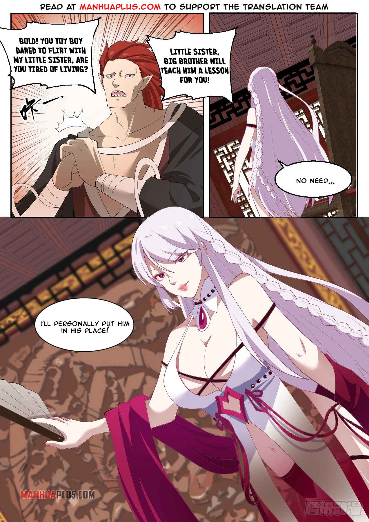 Martial Peak chapter 1376 page 8