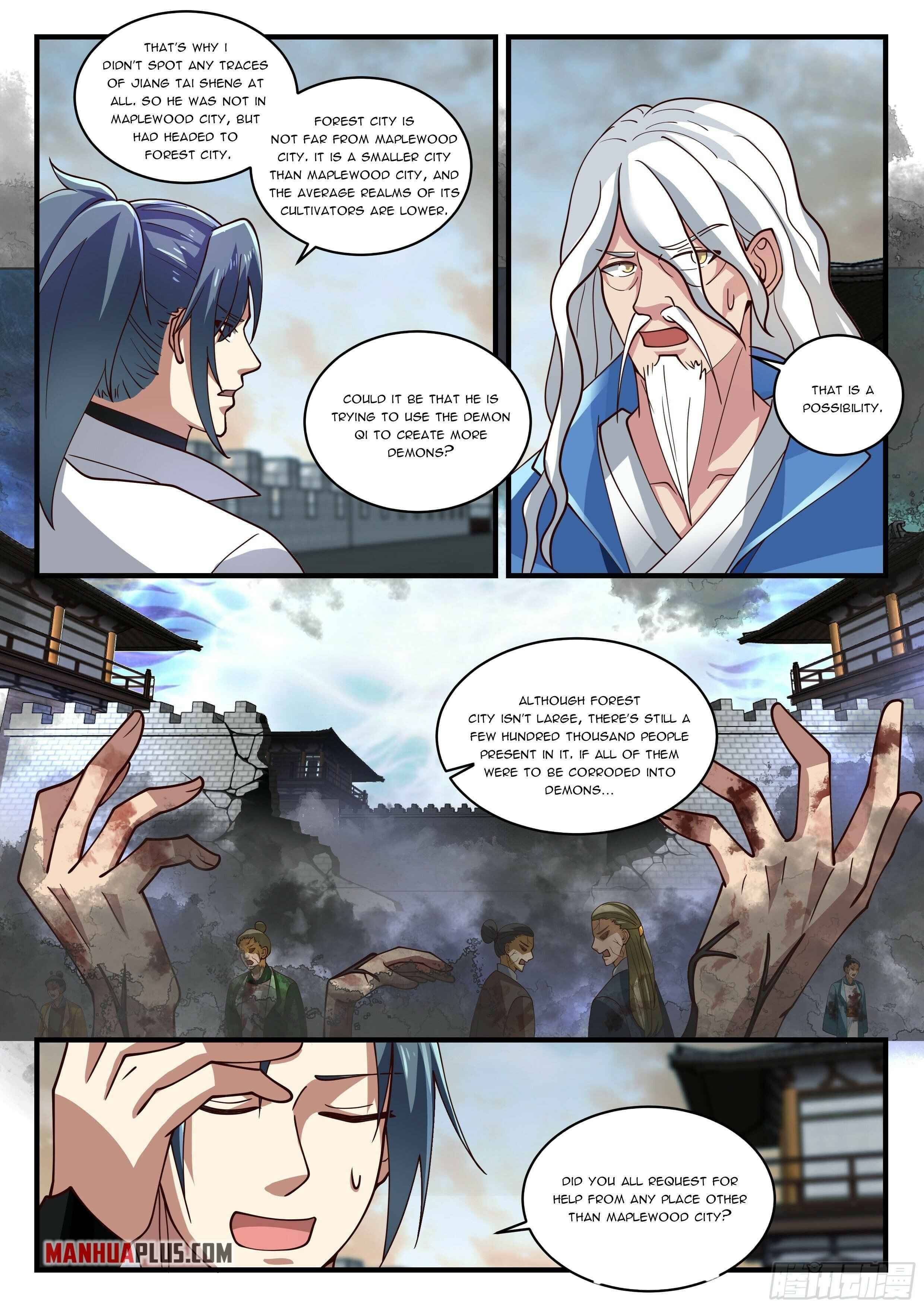 Martial Peak chapter 1676 page 10