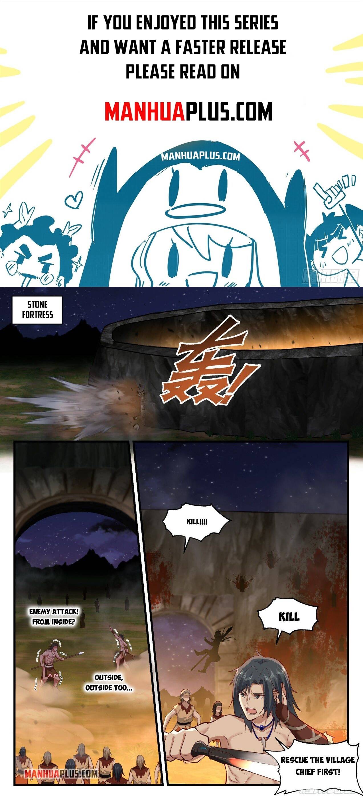 Martial Peak chapter 2008 page 1