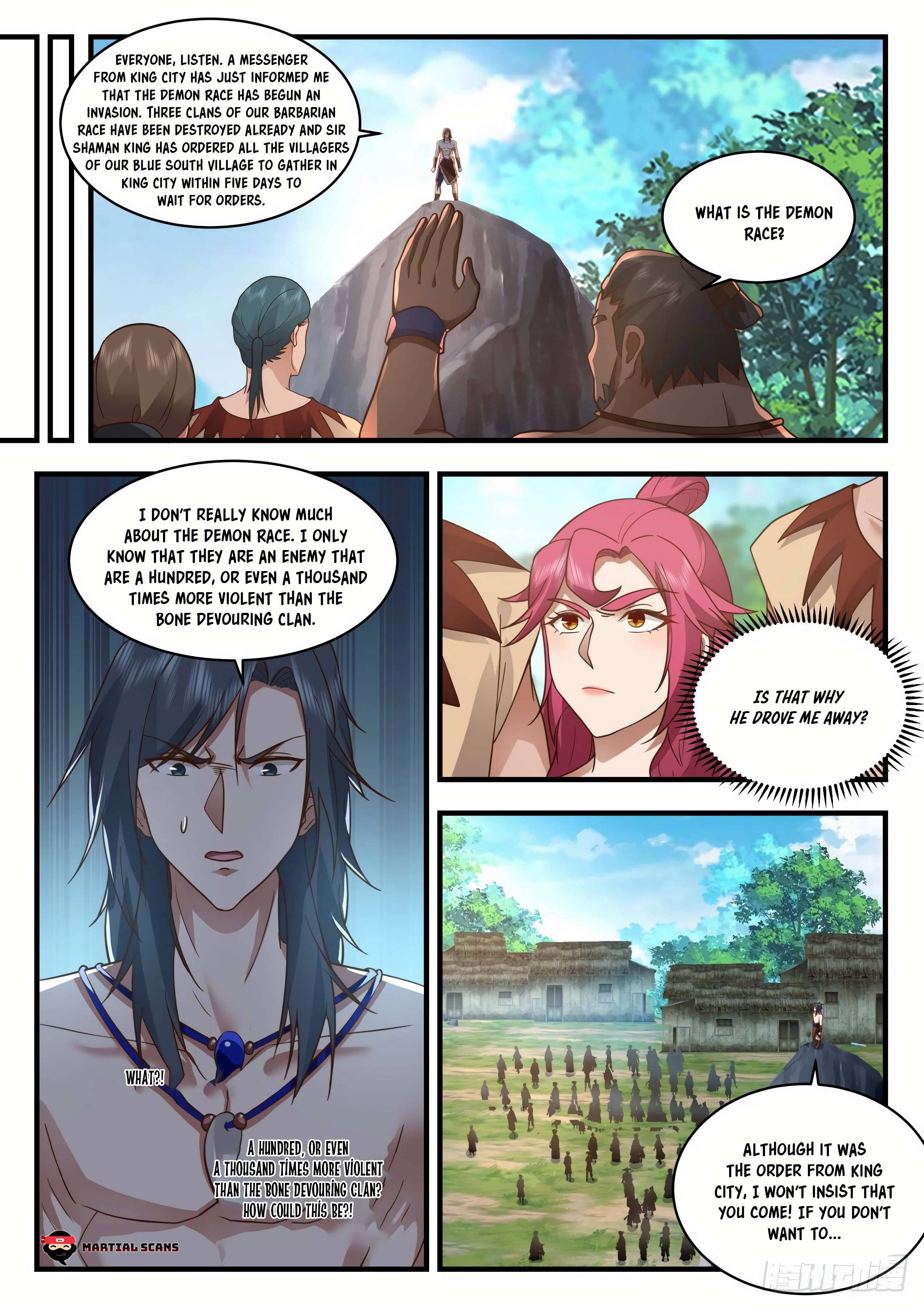 Martial Peak chapter 2012 page 7