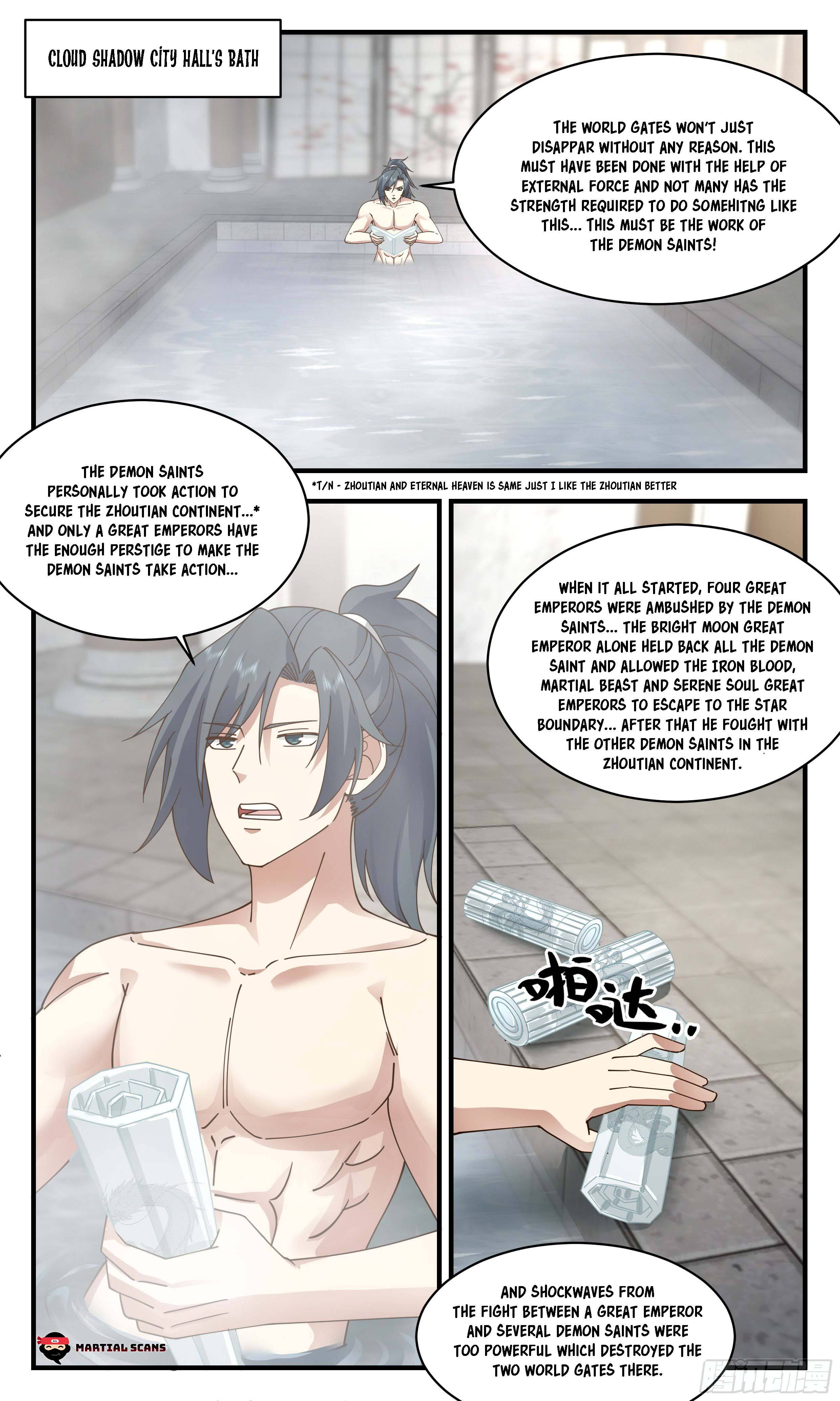 Martial Peak chapter 2394 page 2