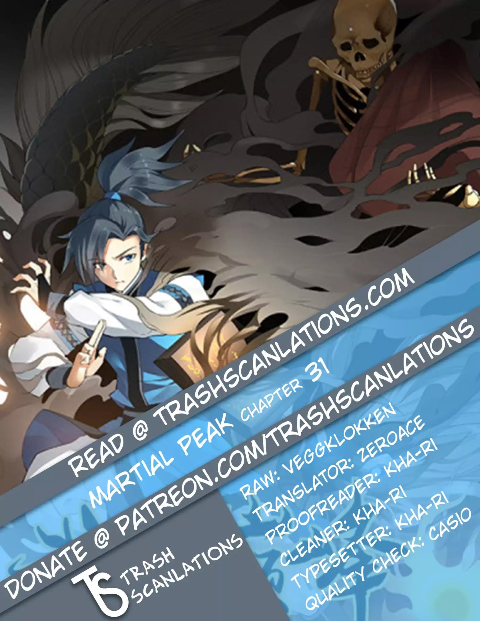 Martial Peak chapter 31 page 1