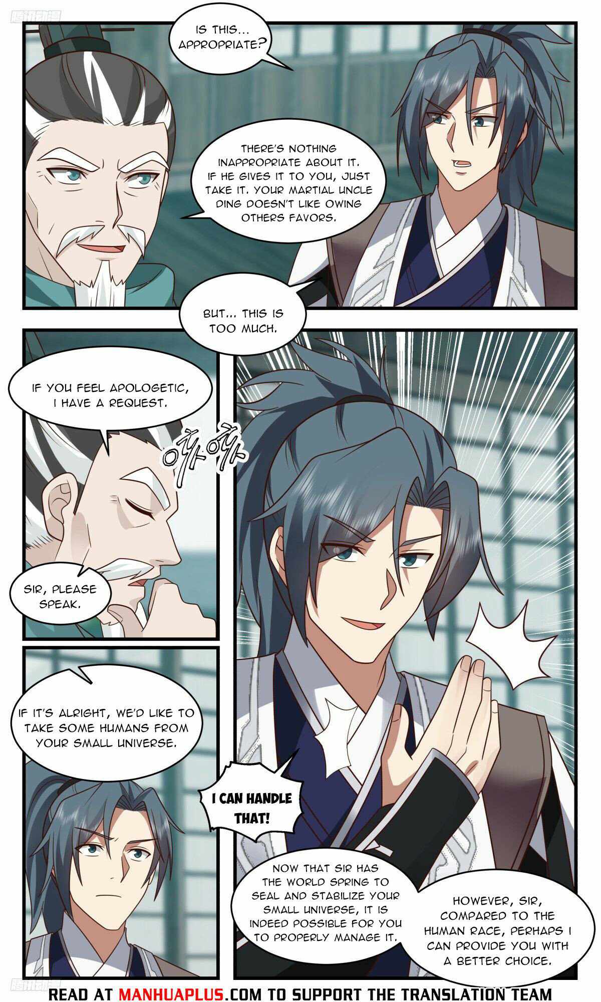 Martial Peak chapter 3101 page 8