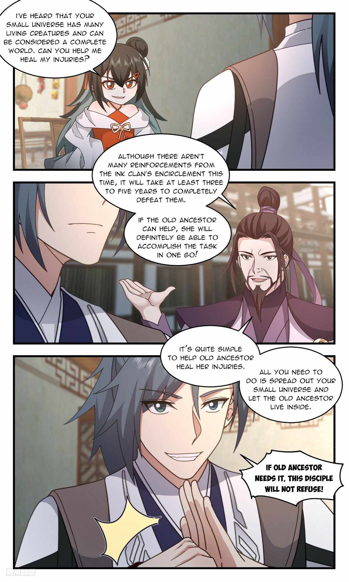 Martial Peak chapter 3144 page 2