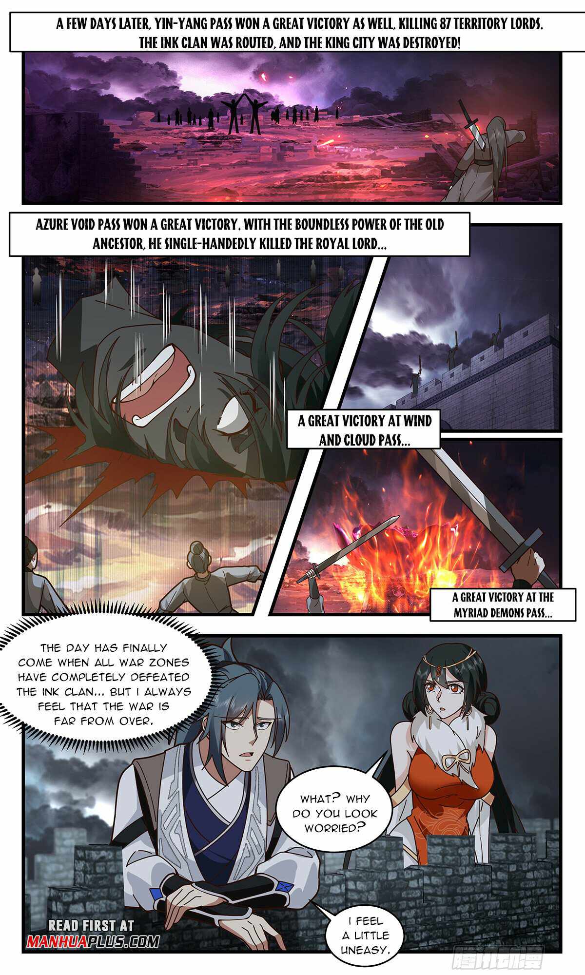 Martial Peak chapter 3258 page 3