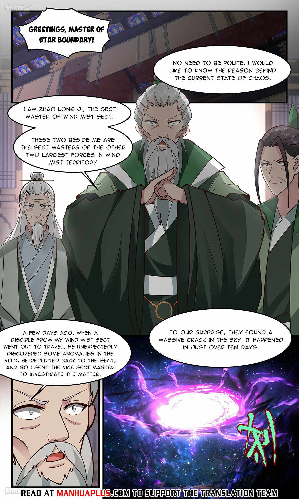 Martial Peak chapter 3322 page 4