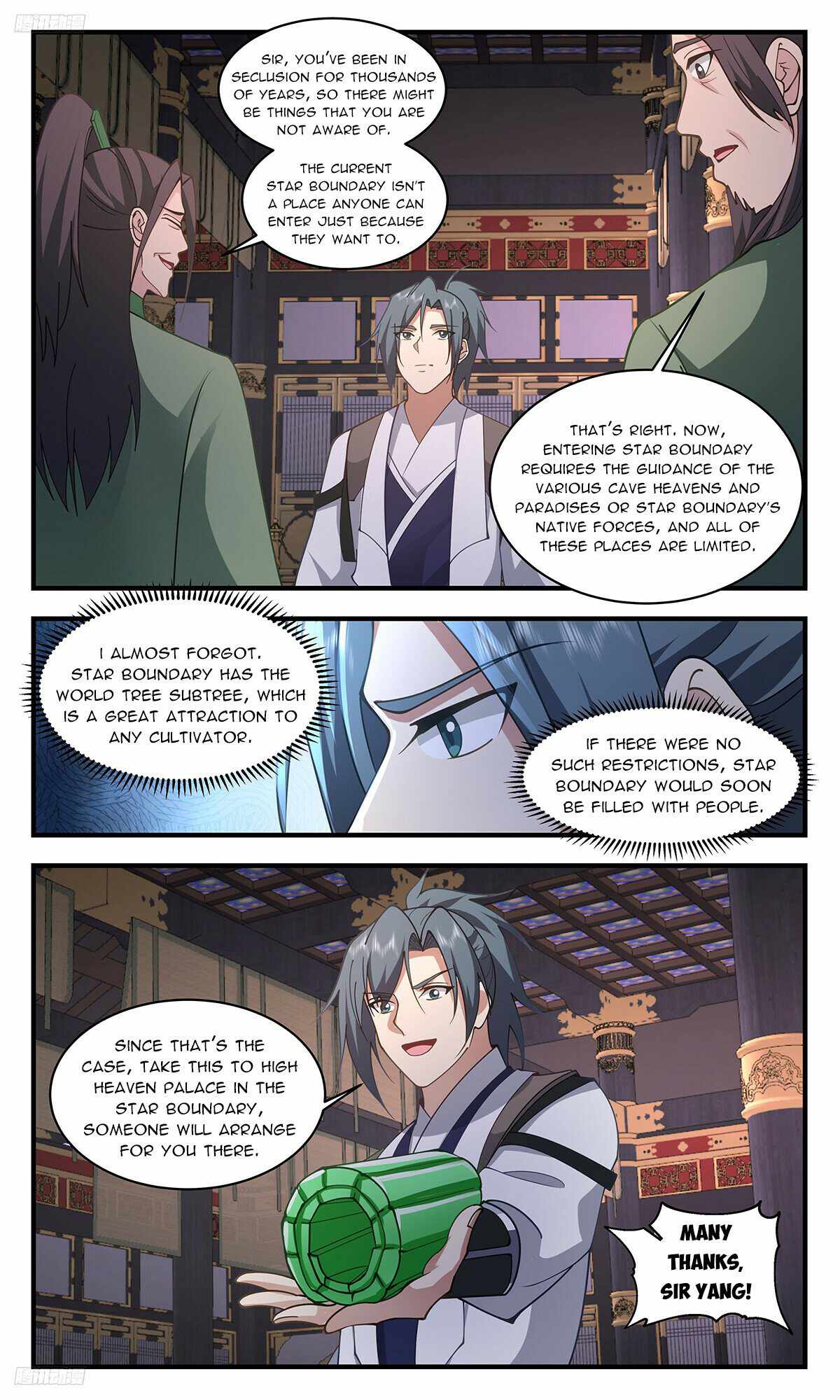 Martial Peak chapter 3323 page 2