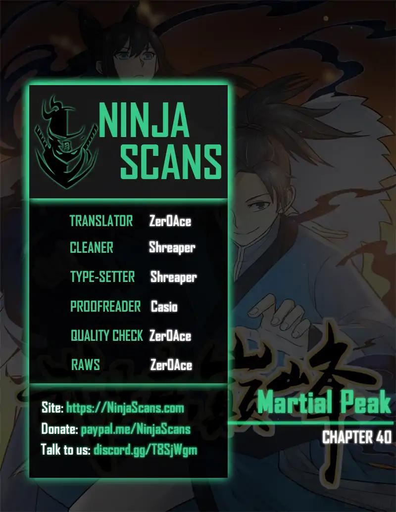 Martial Peak chapter 40 page 1