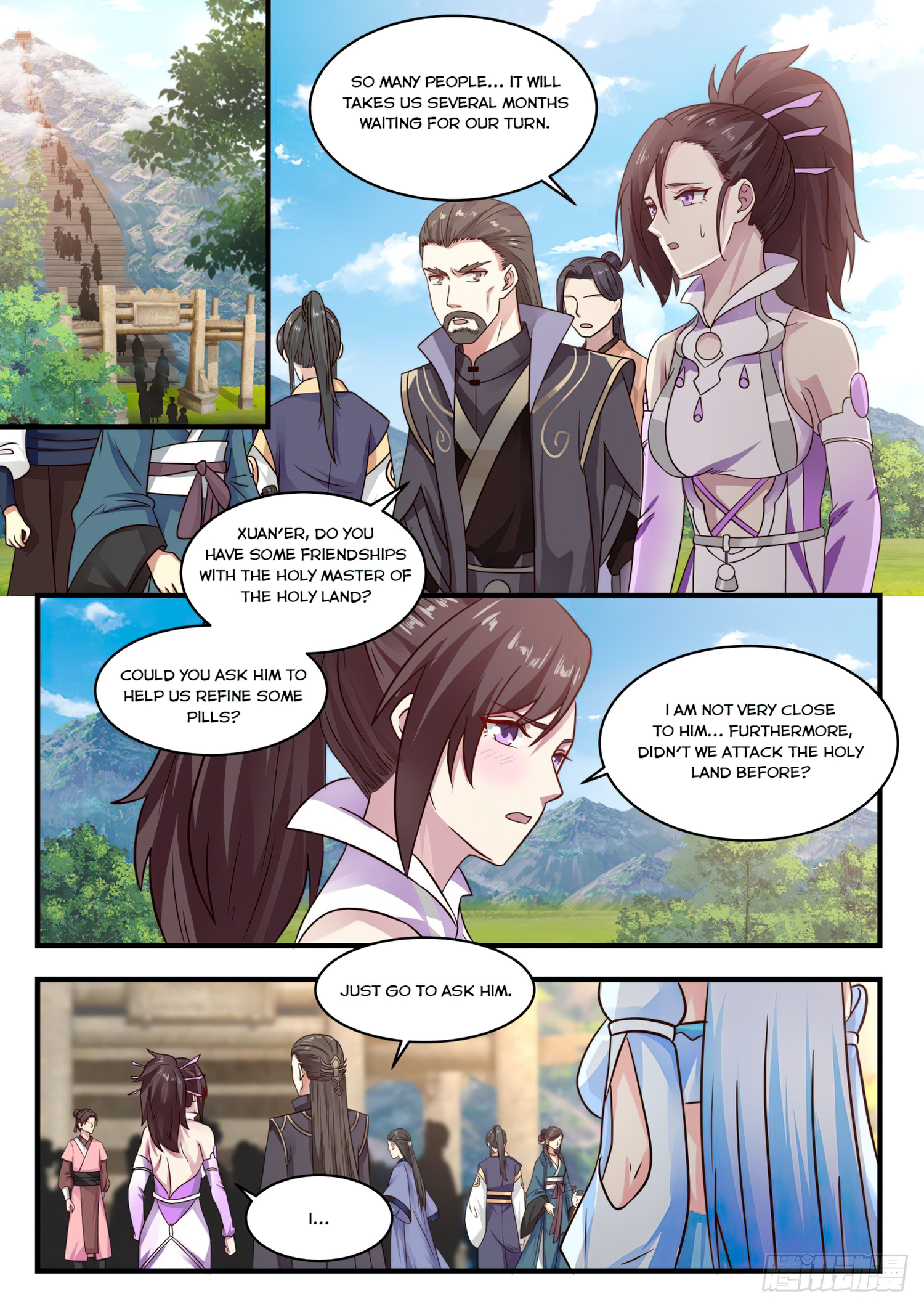 Martial Peak chapter 747 page 7