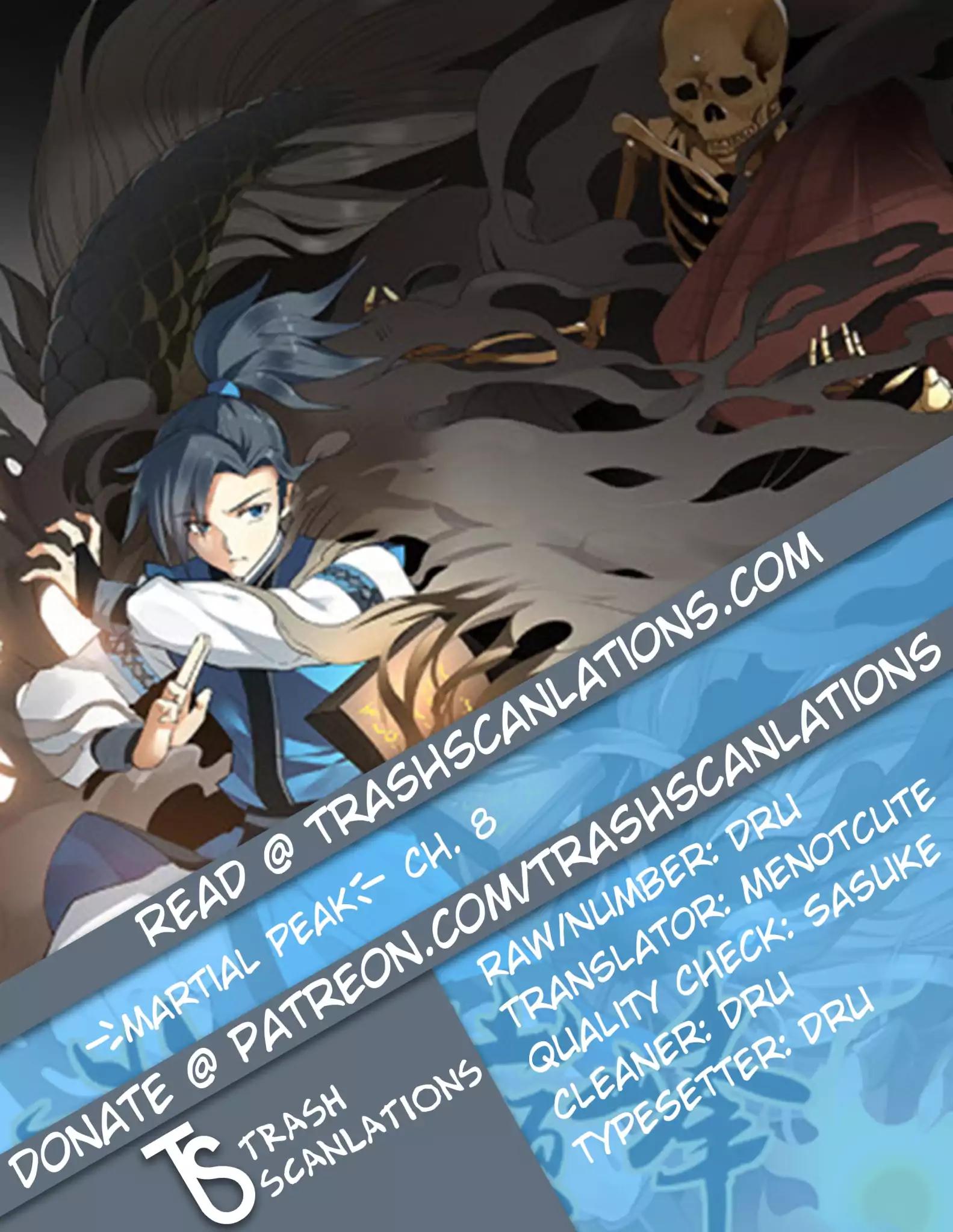 Martial Peak chapter 8 page 1