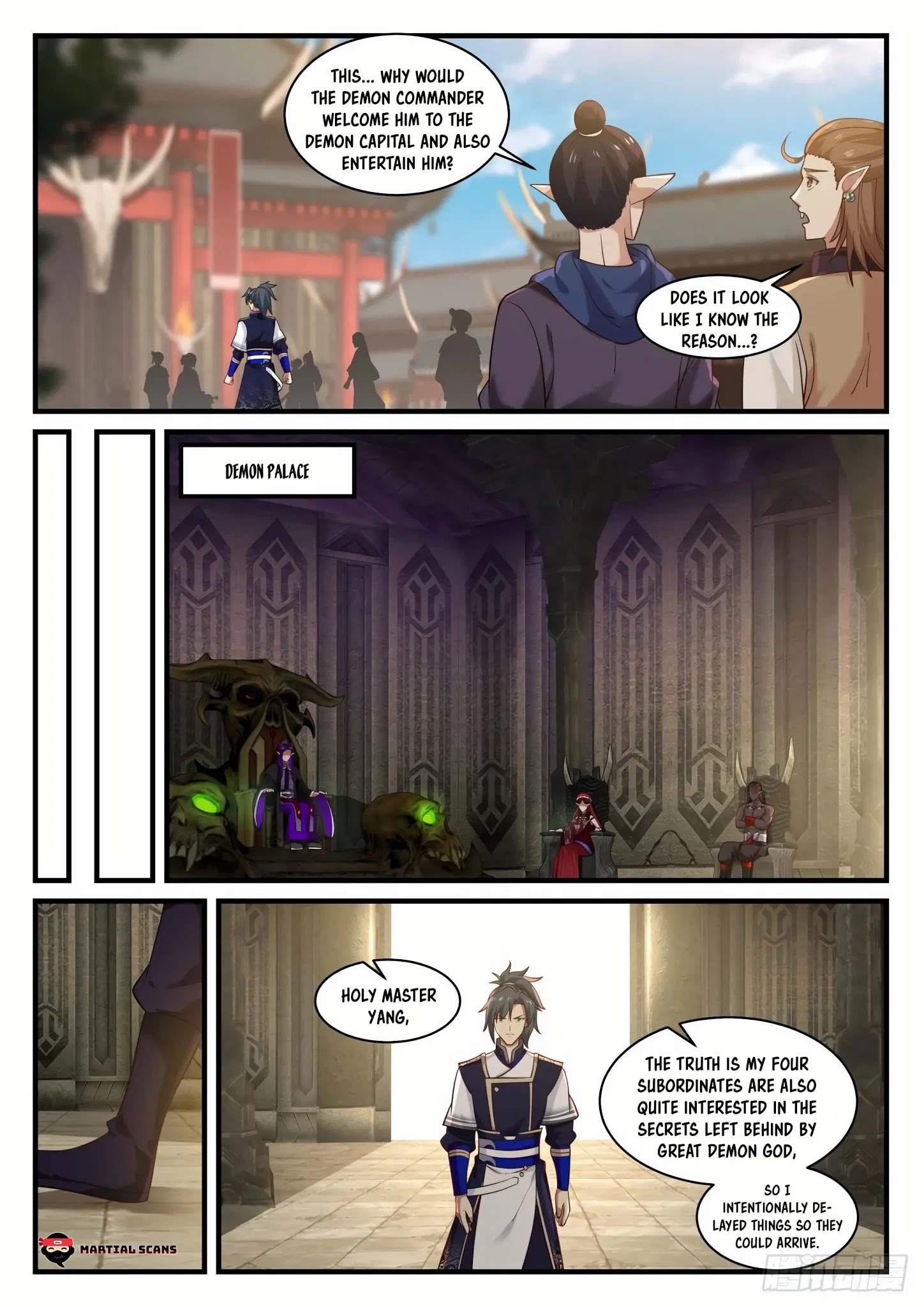 Martial Peak chapter 823 page 8