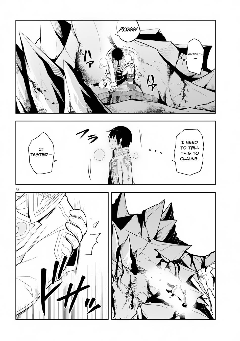 Maseki Gurume: Mamono no Chikara o Tabeta Ore wa Saikyou! chapter 40 page 32