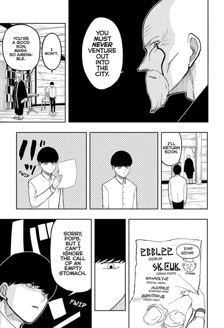 Mashle chapter 1 page 8