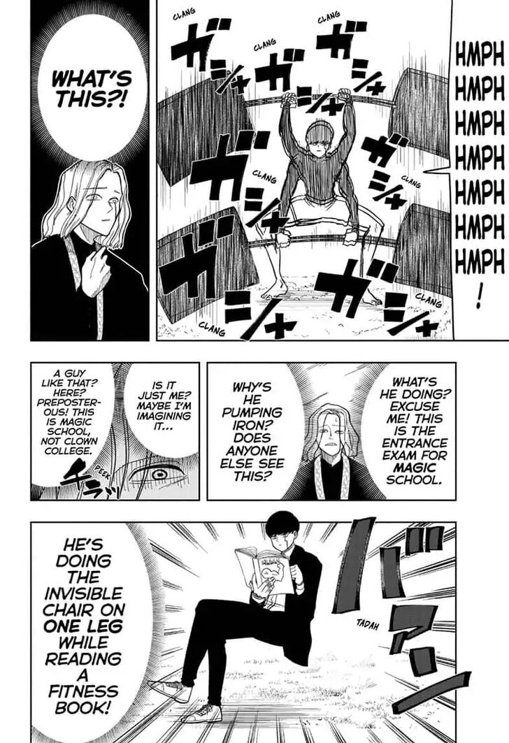 Mashle chapter 2 page 3