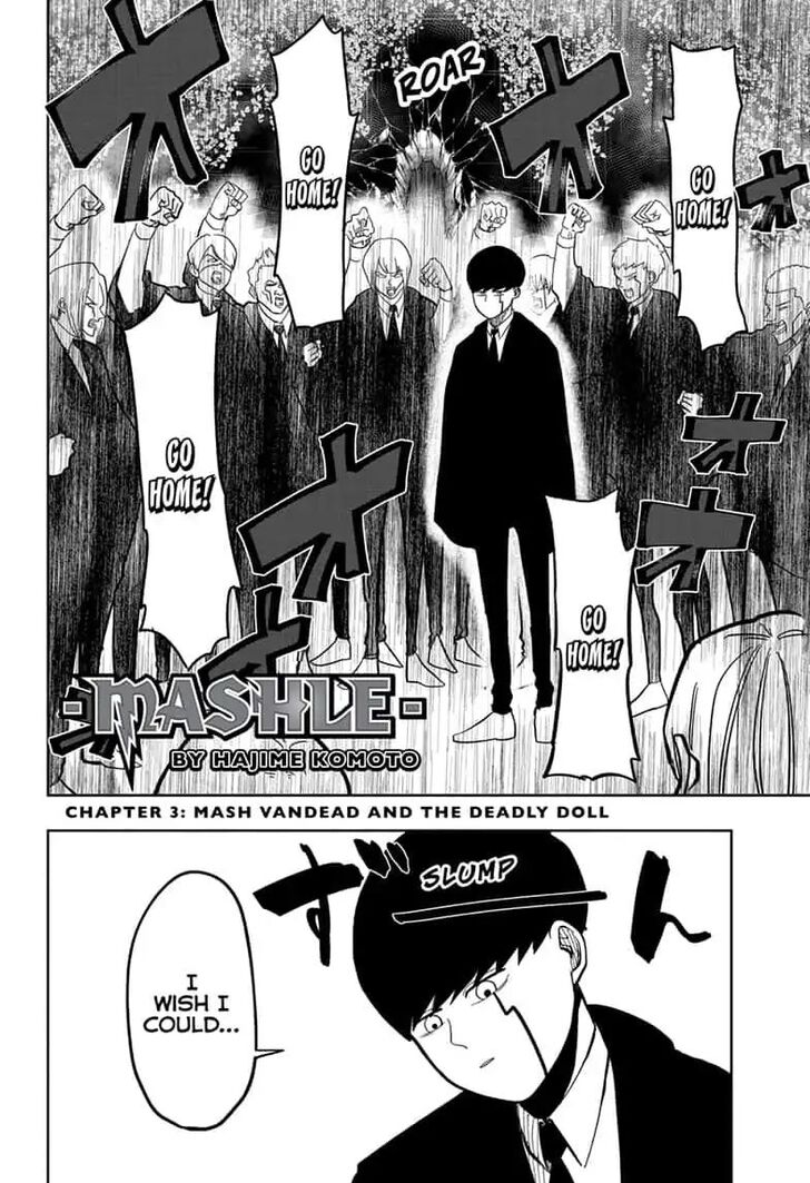 Mashle chapter 3 page 1